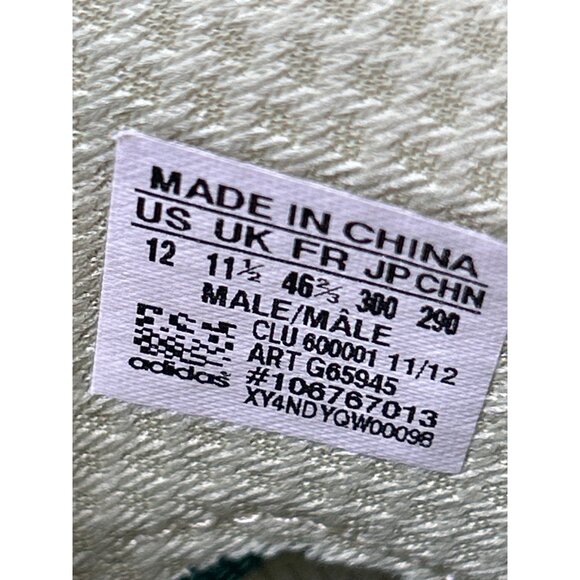 Adidas Mens Size 12 Sprint Web Adizero Green NO INSOLES - Rare Basketball Shoes - Picture 5 of 8